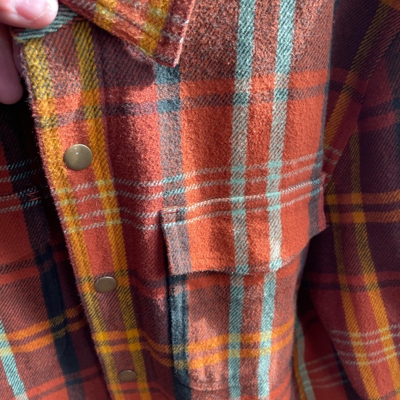 Toad&co flannel shirt jacket - Picture 5 of 9